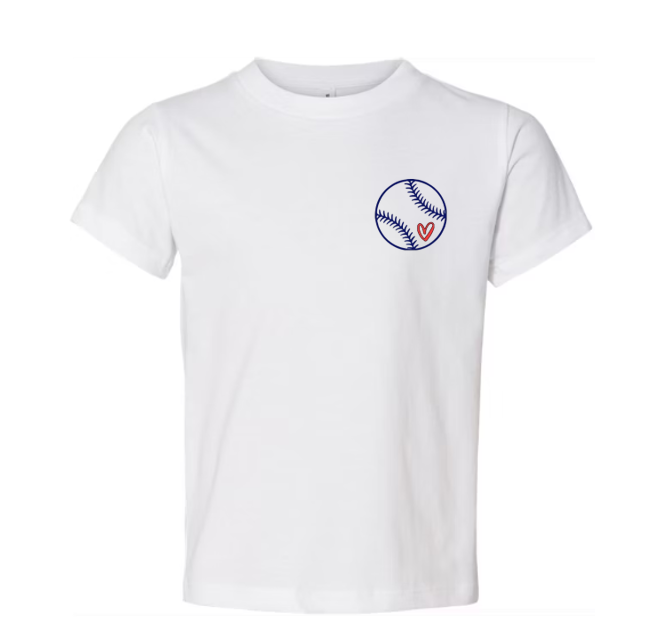 Personalized 2 Baseball Players T-Shirt Youth/Adult