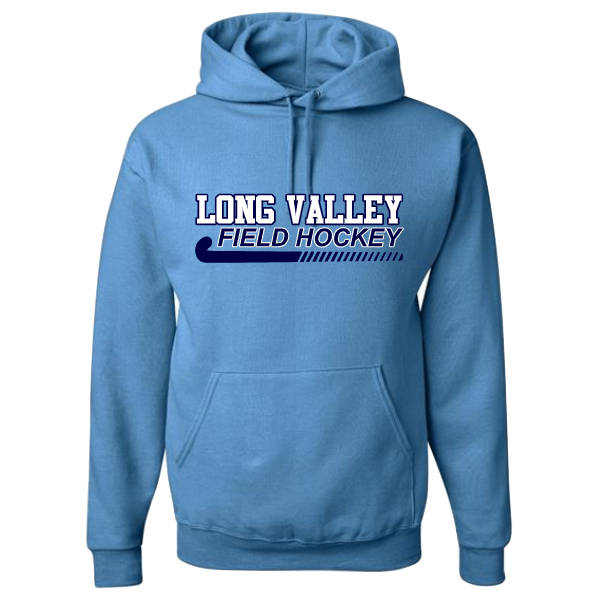 LV Field Hockey Hoodie: Youth or Adult: Navy, White, Gray or Columbia Blue