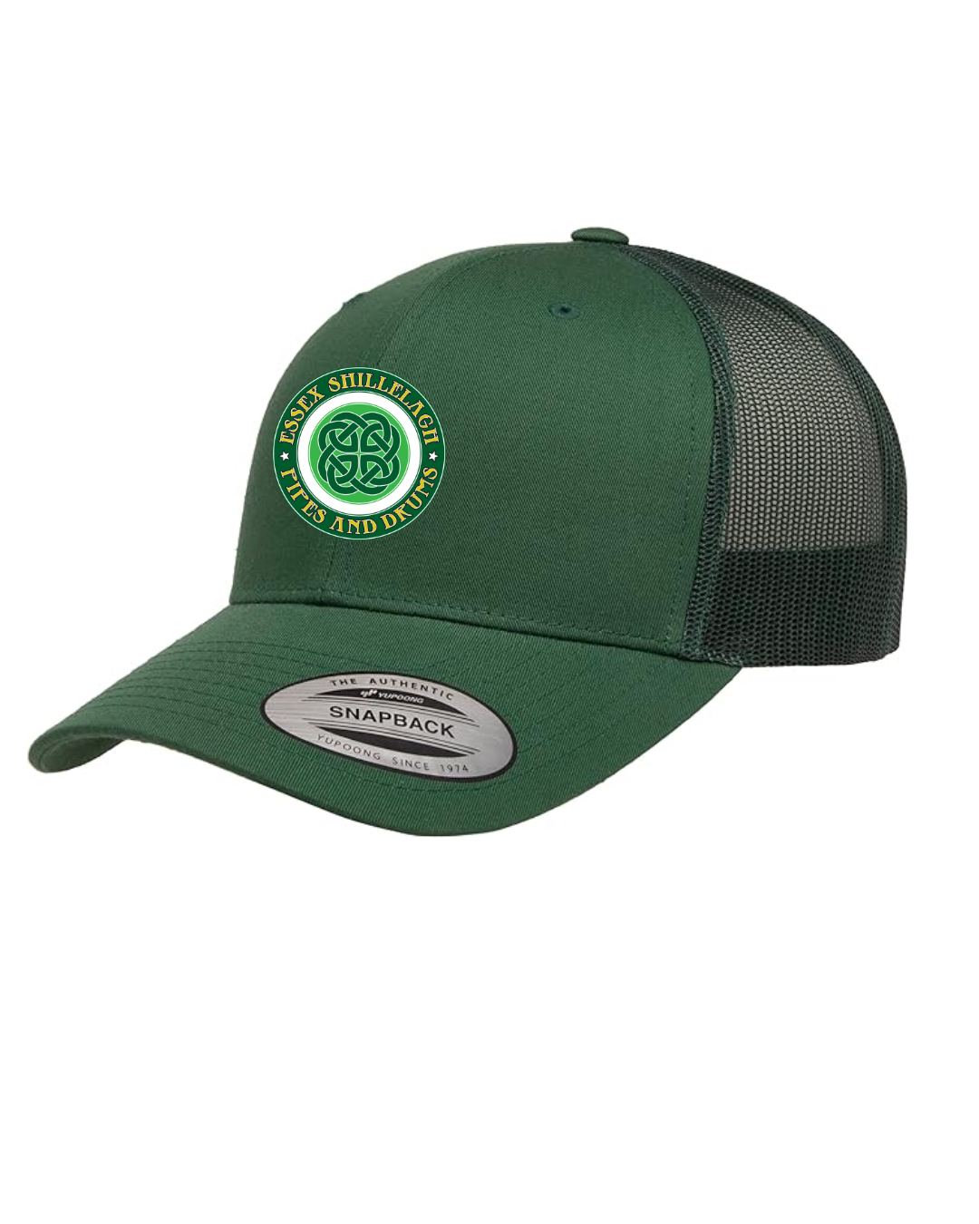 Essex Shillelagh Pipes & Drums Trucker Hat