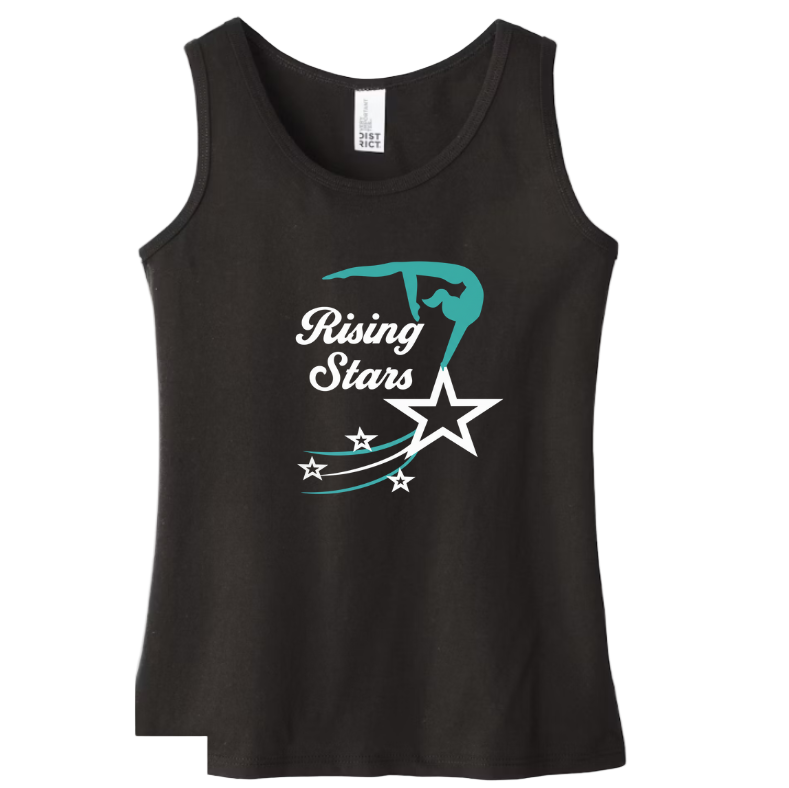 Rising Stars Girls Tank with Personalization Option