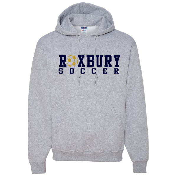 Roxbury Soccer Ball Sweatshirt: Hoodie or Crew: Youth and Adult