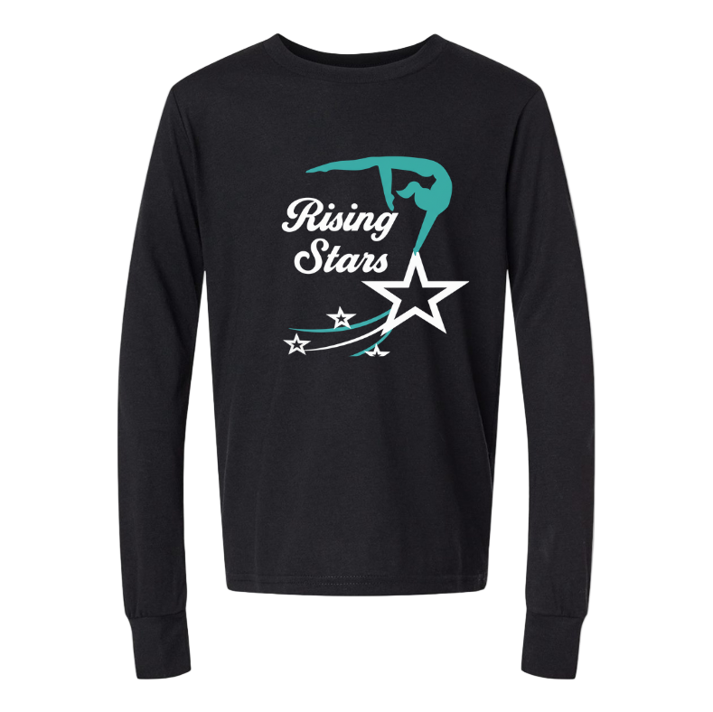Rising Star Long Sleeve Shirt Youth and Adult with Personalization Option