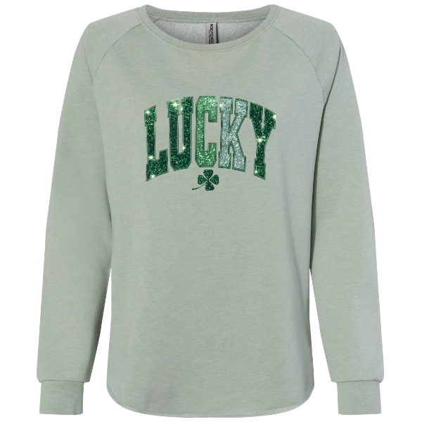 LUCKY Women's Lightweight Crew sweatshirt