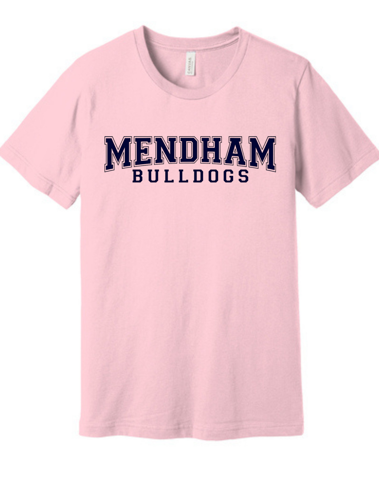 Mendham Twp Bulldogs T-Shirt: Adult or Youth with Personalization Option