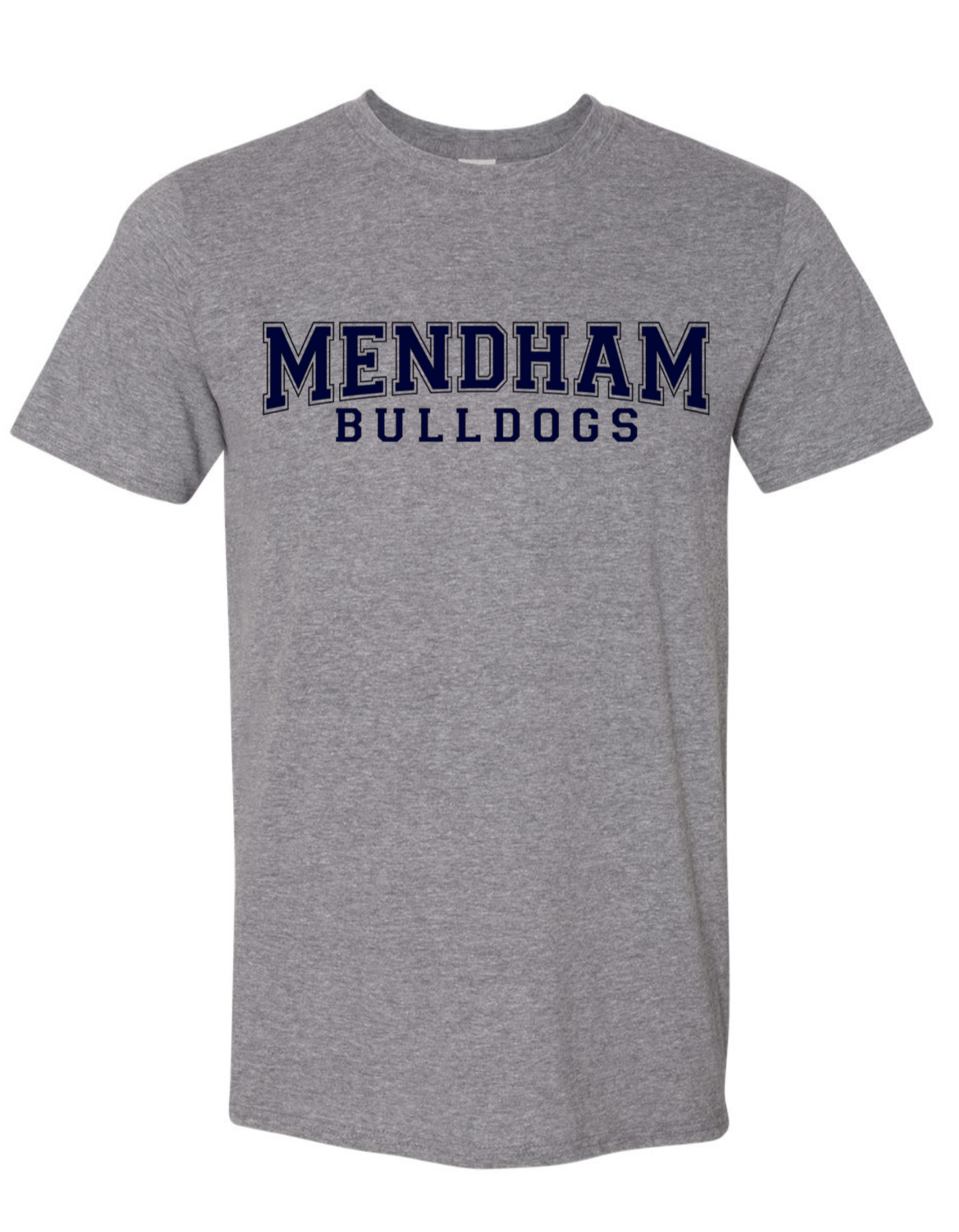Mendham Twp Bulldogs T-Shirt: Adult or Youth with Personalization Option