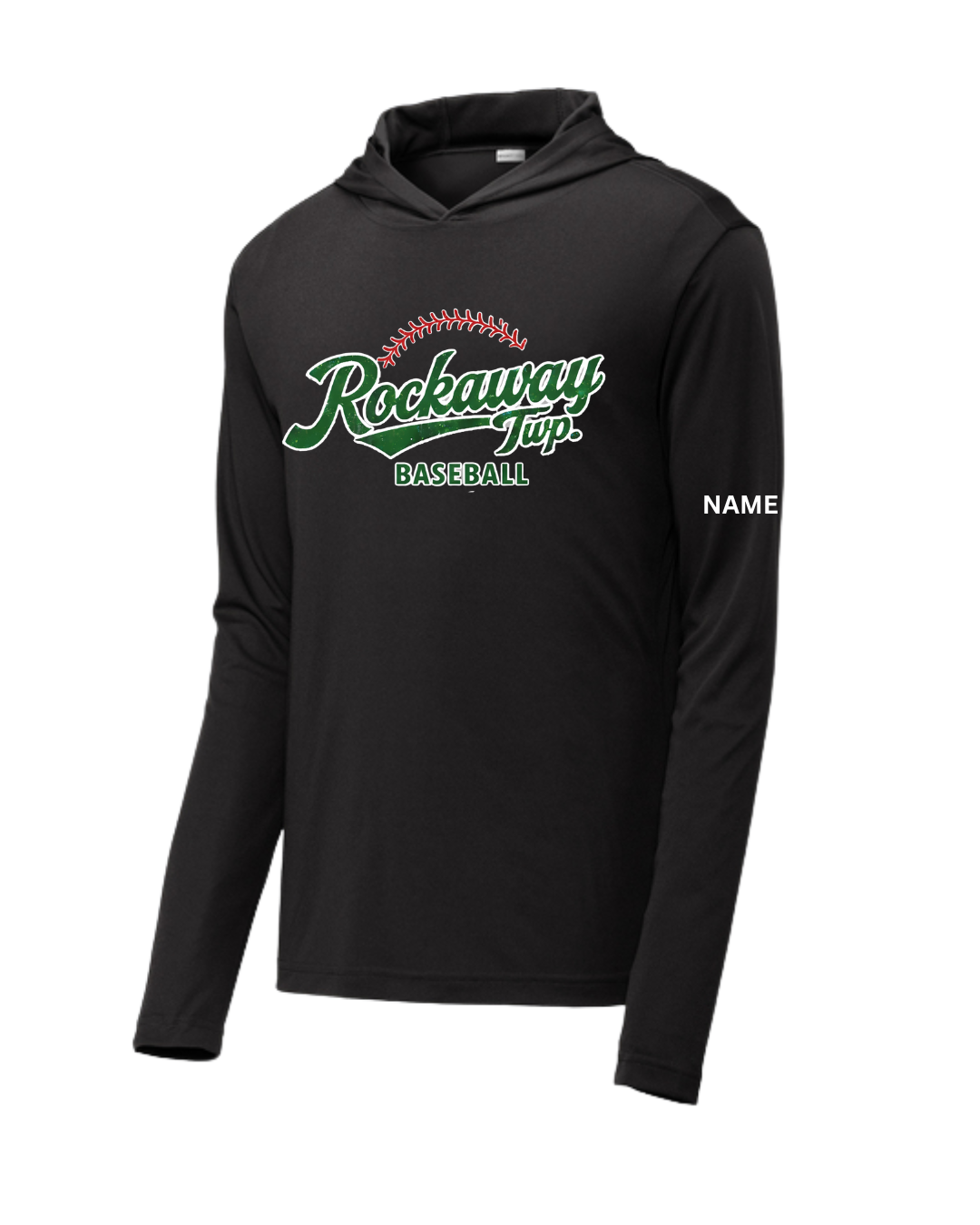 Rockaway Twp Performance Long Sleeve Hoodie: Youth and Adult