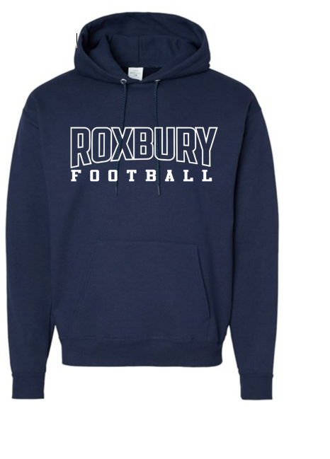 Roxbury Football with Personalized Football Player(s) /Cheerleader: t-shirt, long sleeve or sweatshirt