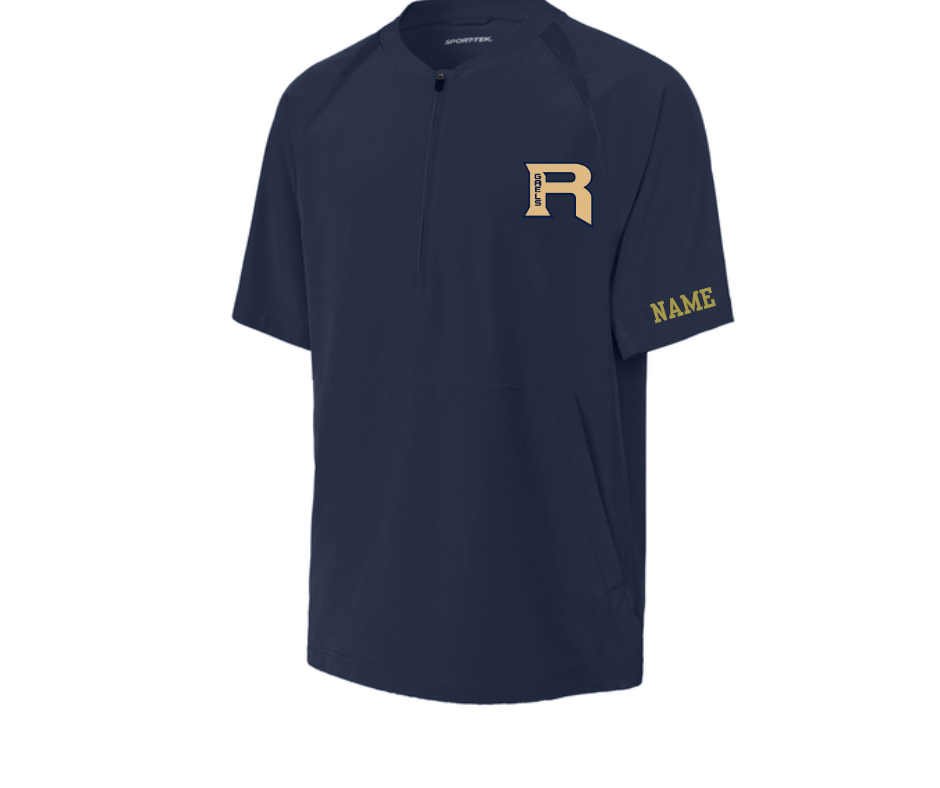 Roxbury 1/2 Zip Jacket: Youth/Adult with personalization option on sleeve