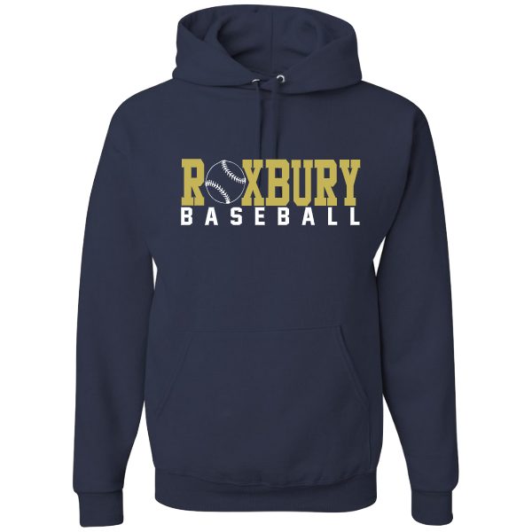 Roxbury Baseball with Ball Hoodie: Youth and Adult