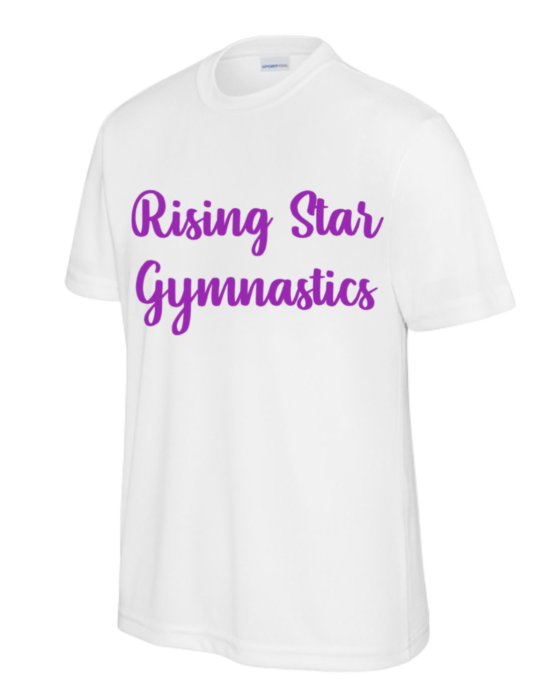Rising Star Cotton or DriFit Tshirt with Personalization Option: Youth and Adult