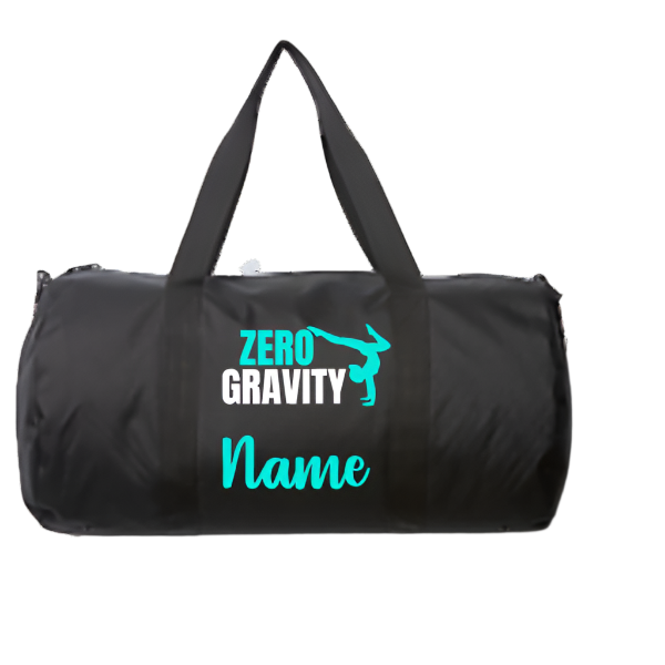 Zero Gravity Gymnastics Duffle Bag with Personalization Option