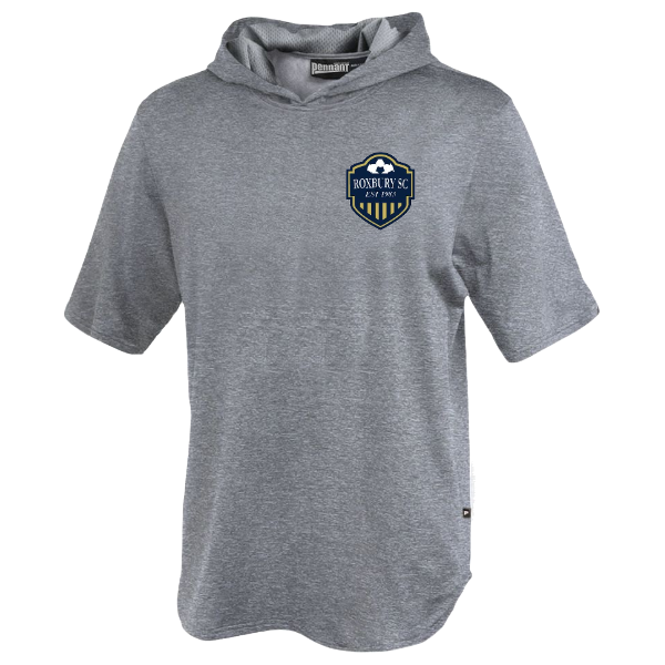 Roxbury Soccer Warm Up Short Sleeve Hoodie: Youth and Adult