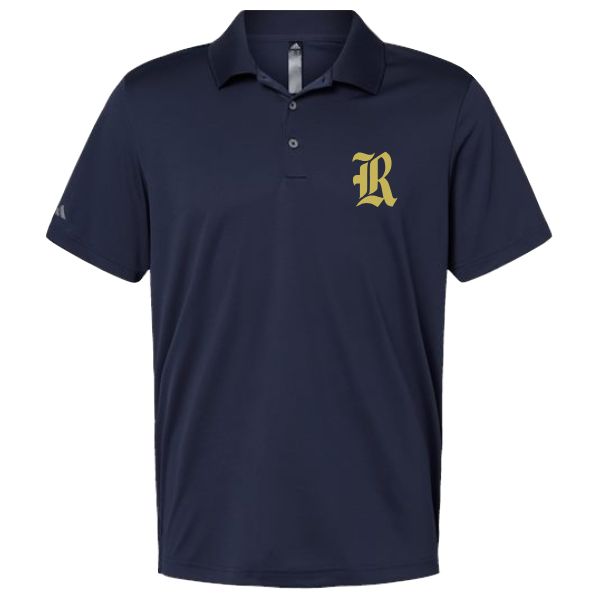 Short Sleeve Performance Polo with R Logo: Adult