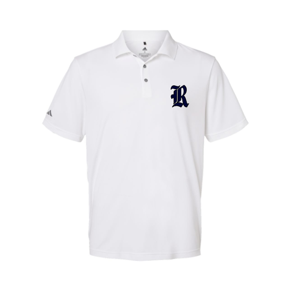 Short Sleeve Performance Polo with R Logo: Adult