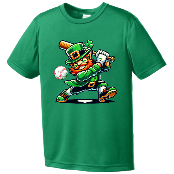 Leprechaun Short sleeve Dri Fit T-shirt: Youth and Adult