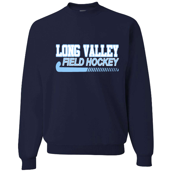 LV Field Hockey Crewneck Sweatshirt: Youth or Adult with Personalization Option