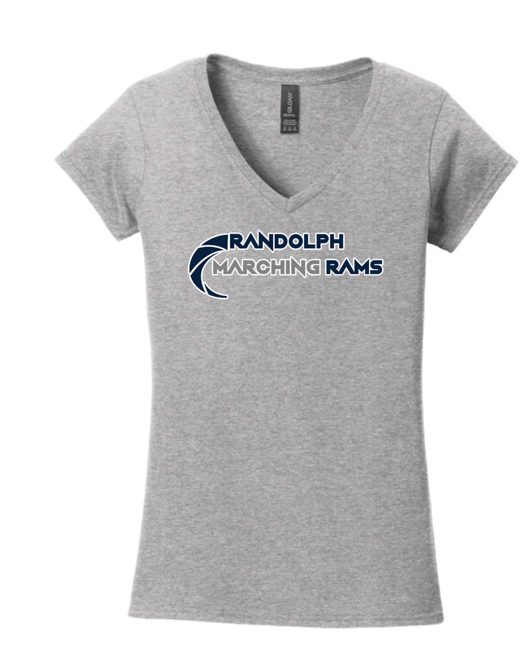Randolph Marching Band Cotton Women's V-Neck T-shirt