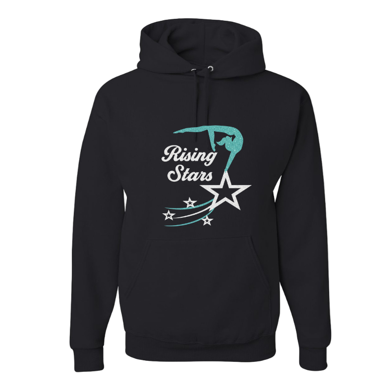 Rising Star Hoodie with Personalization Option: Youth or Adult