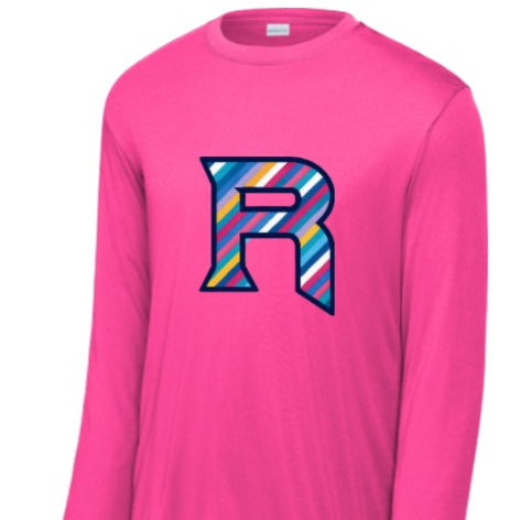 Roxbury PINK Crucial Catch Long Sleeve Shirt