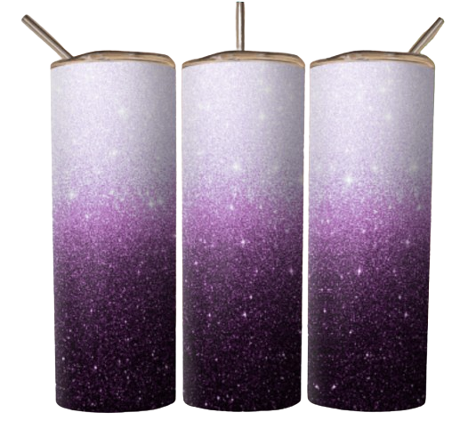 Glitter Gradient 20 oz Tumbler