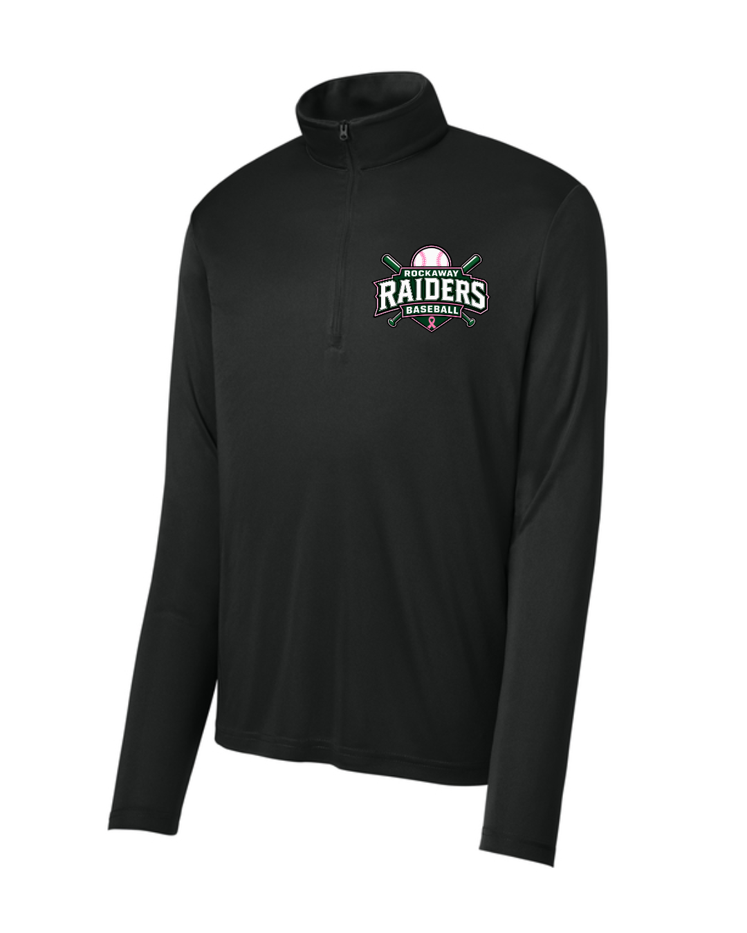 Rockaway Raiders Fall Lightweight Performance Quarter Zip: Youth and Adult
