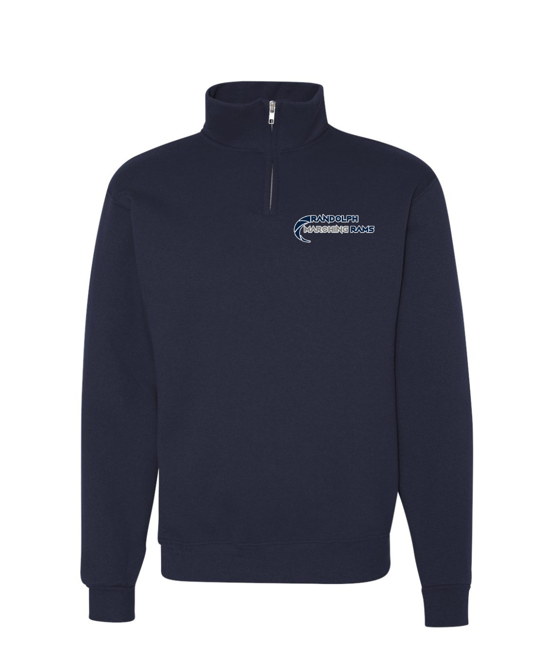 Randolph Marching Bands Quarter Zip: Unisex sizing