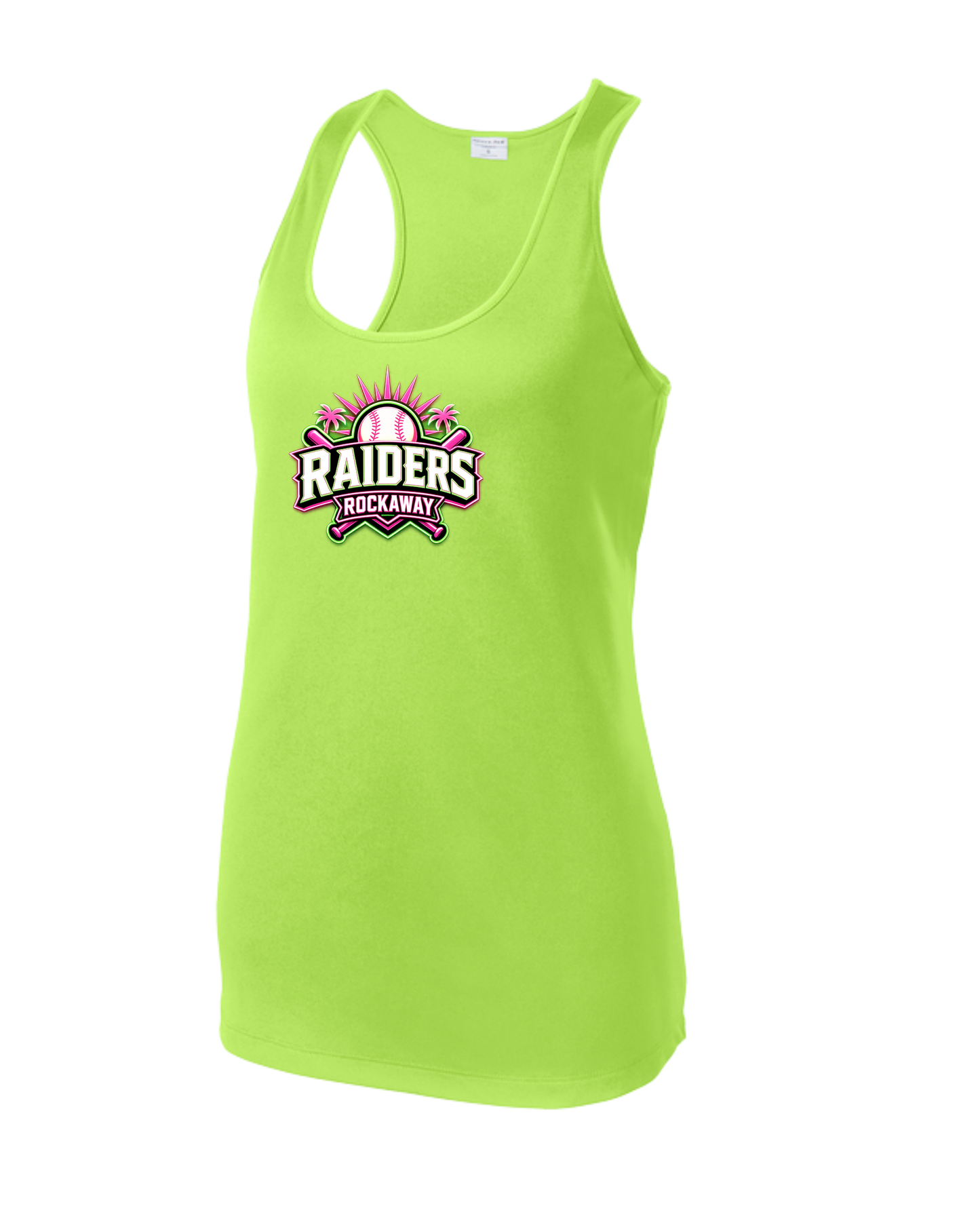 Rockaway Raiders Summer Women's Racerback Tank with Personalization Option