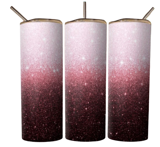 Glitter Gradient 20 oz Tumbler