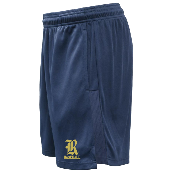 Shorts: R Baseball Logo: Youth and Adult