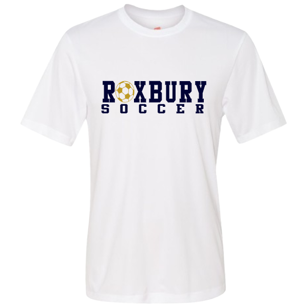 Roxbury Soccer Ball T-Shirt: Adult or Youth with Personalization Option