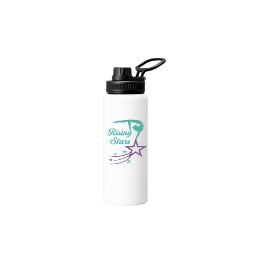 Rising Star Water Bottle with Personalization Option