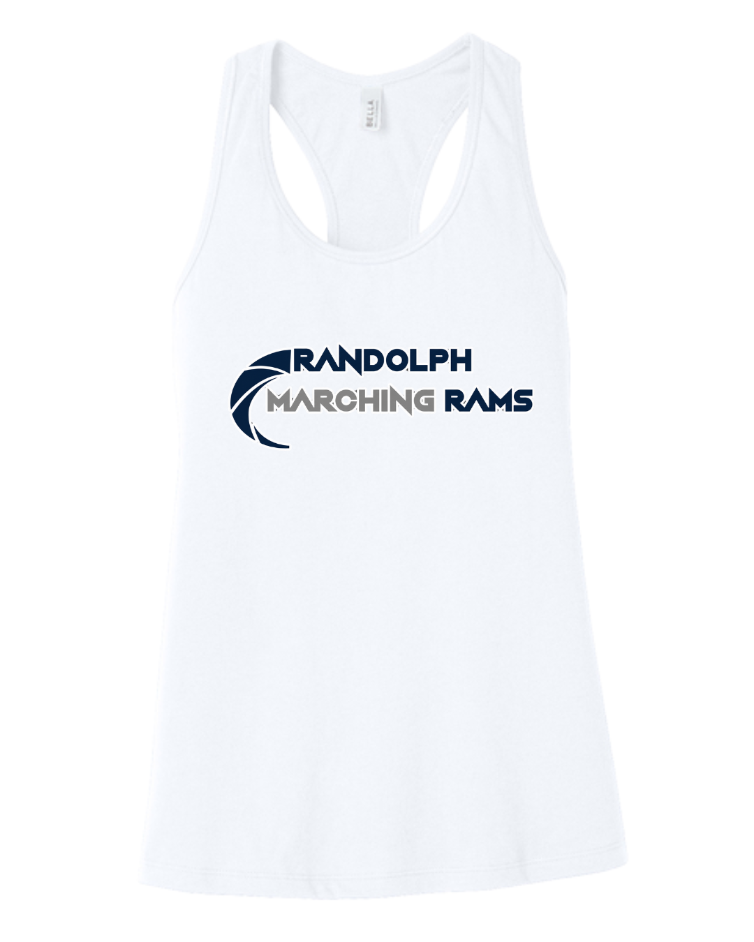 Randolph Marching Bands Women Racerback Tank Top