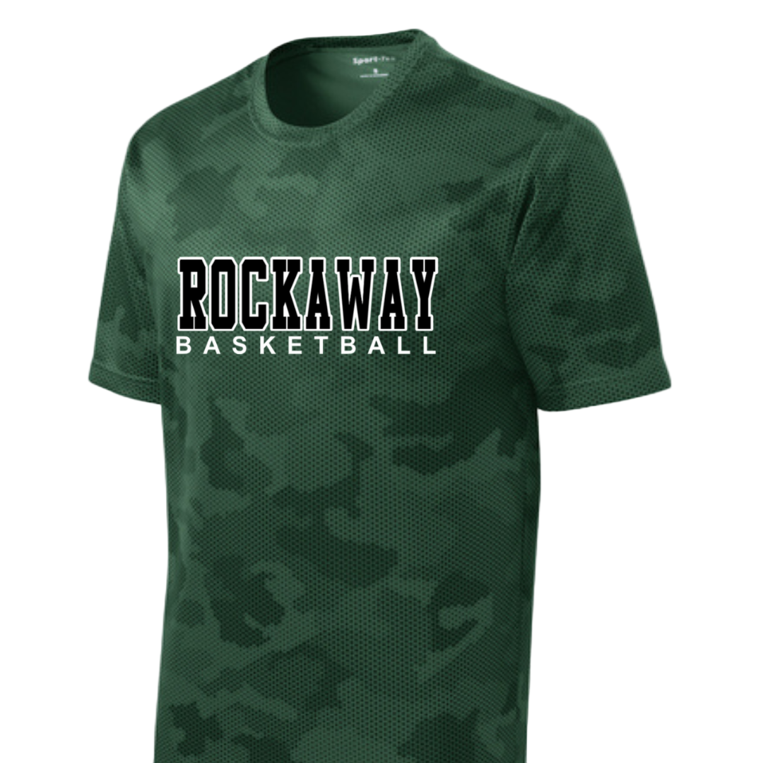 Rockaway Basketball Digital Camo Performance T-shirt