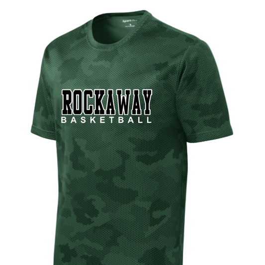 Rockaway Basketball Digital Camo Performance T-shirt