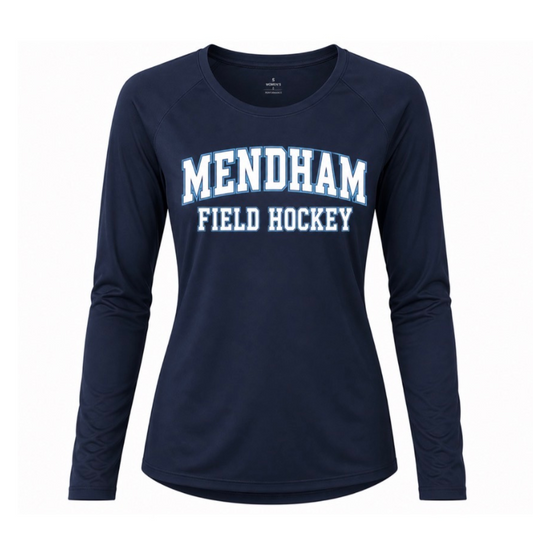 MTMS Field Hockey Dri Fit Long Sleeve Shirt with Personalization Option: Youth and Adult