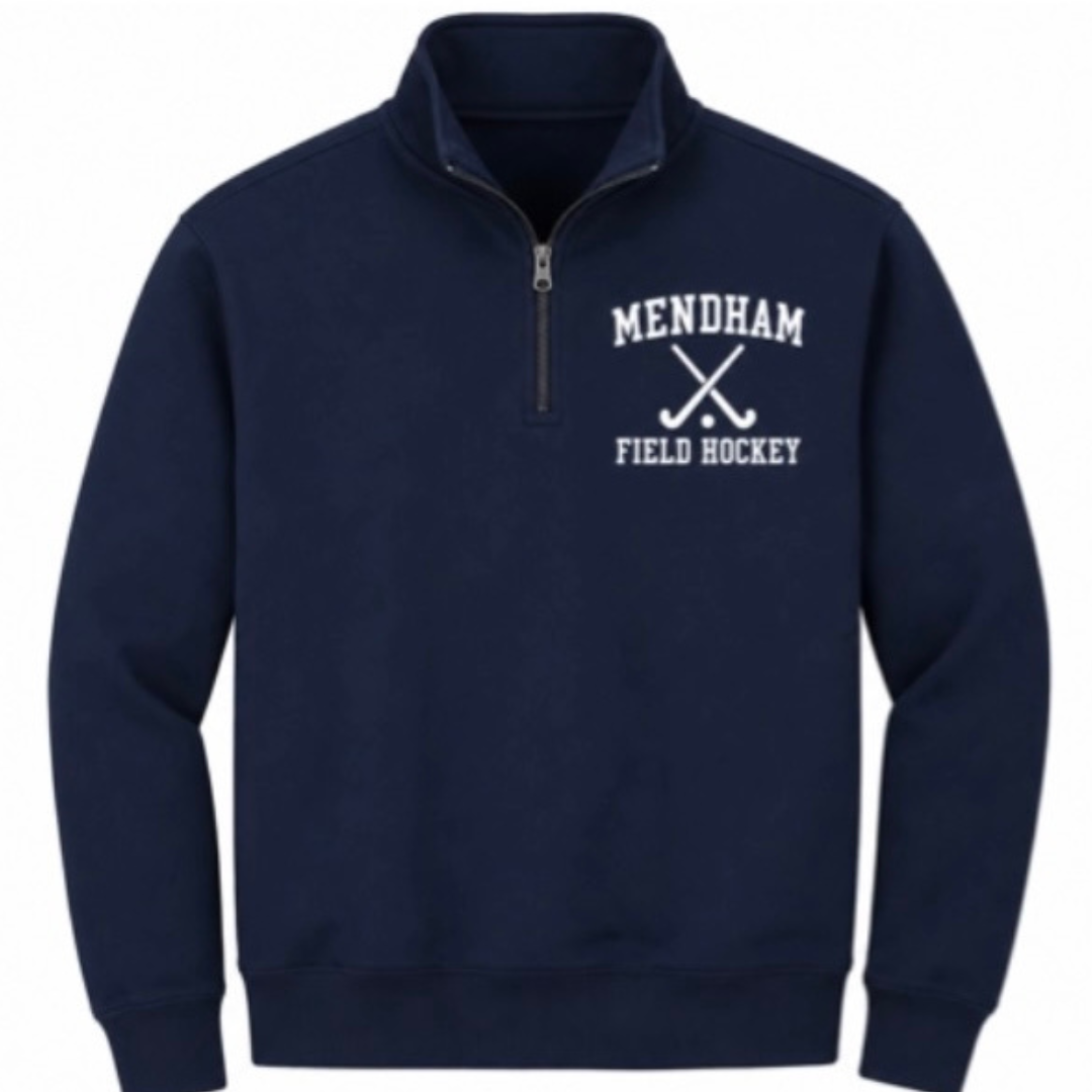 MTMS Field Hockey Quarter Zip: Youth and Adult Sizing