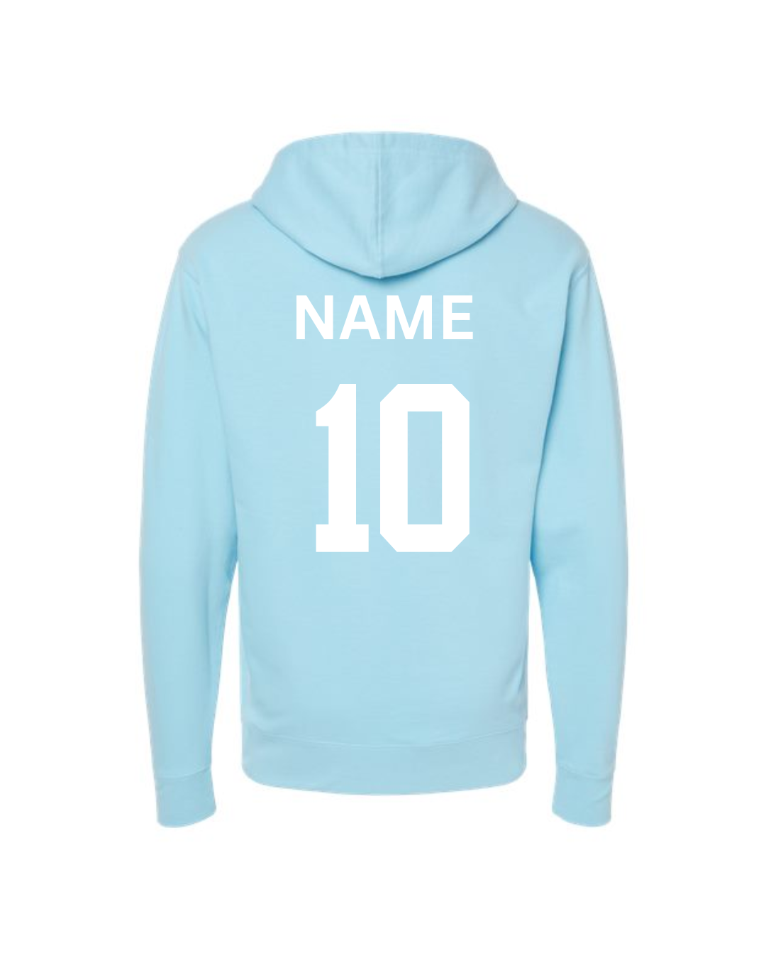 MTMS Girls Soccer Hoodie with Personalization Option