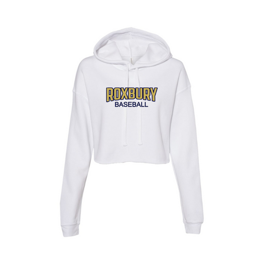 Roxbury Cropped Hoodie/Crew  with Personalization Option