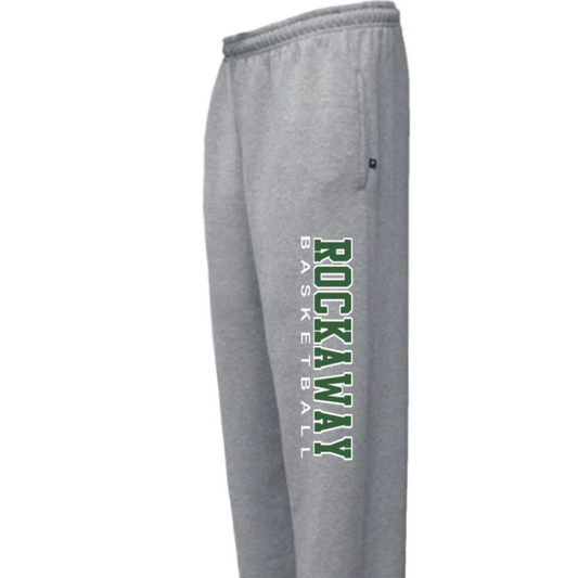 Rockaway Basketball Sweatpants Open Bottom:  Youth and Adult