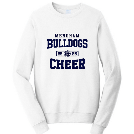 MTMS Cheer Glitter Crewneck Sweatshirt:  with Personalization Option
