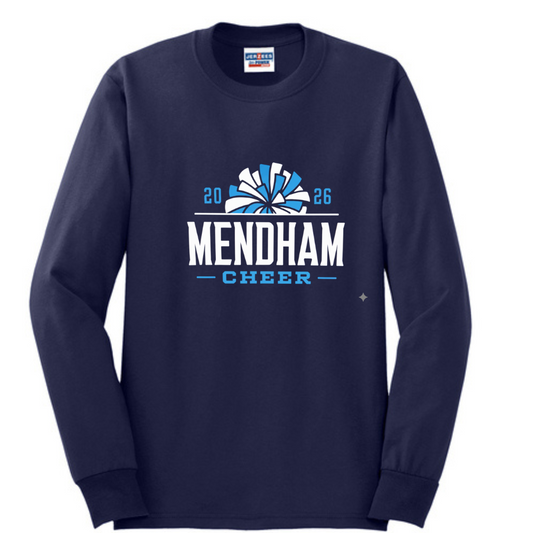 MTMS Cheer Long Sleeve Shirt with  Personalization Option