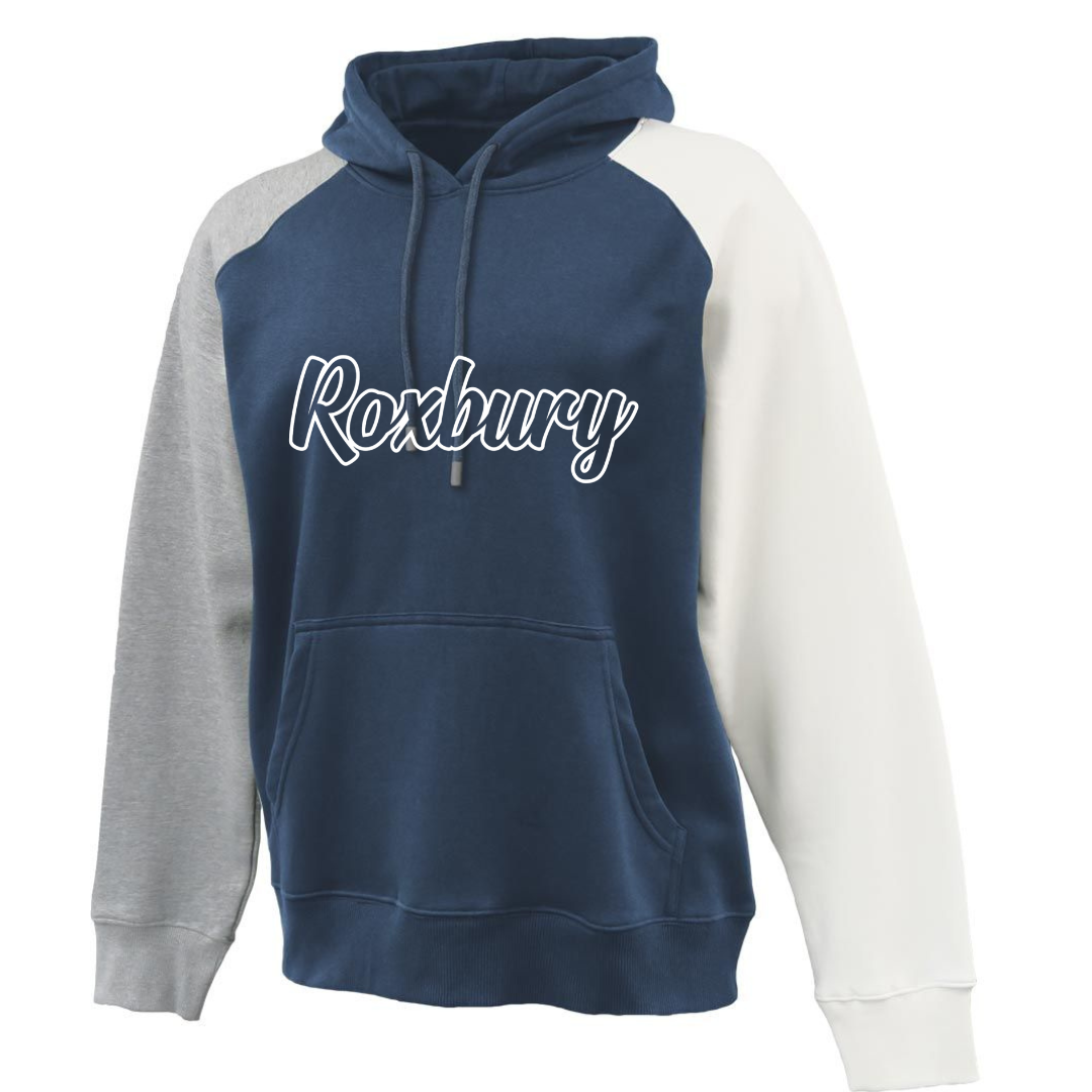 Roxbury Color block Hoodie:   Adult sizes only