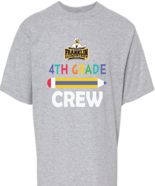 Grade Level Crew (1st, 2nd, 3rd or 4th)