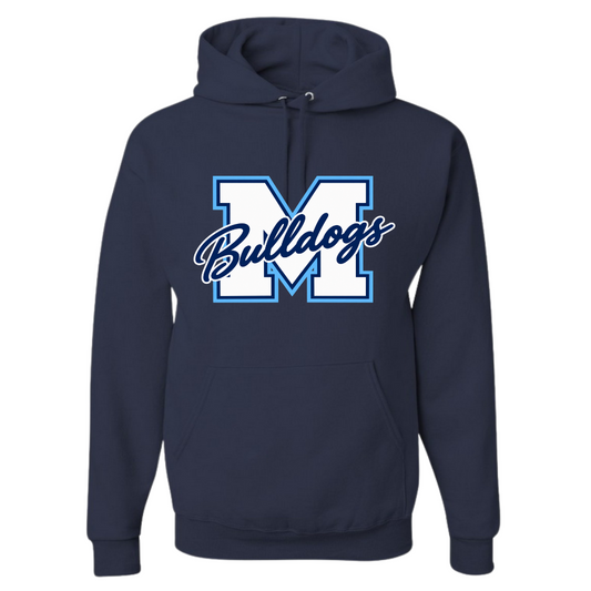 MT Bulldog Navy Hoodie