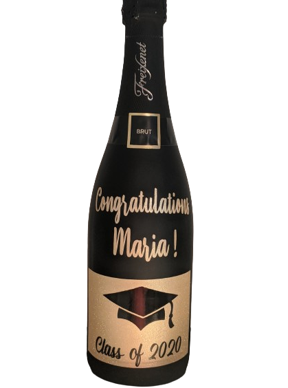 Graduation Champagne Bottle
