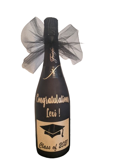Graduation Champagne Bottle