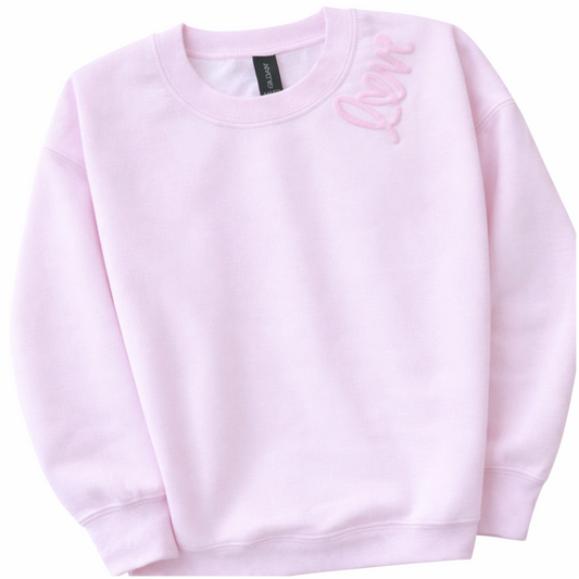 Puff Love crewneck sweatshirt
