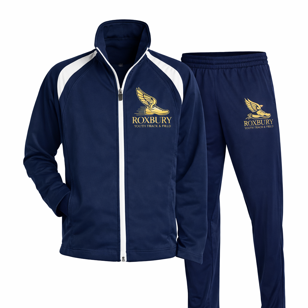 Roxbury Track Suit Set (Jacket and Pants):  Youth, Women's or Unisex