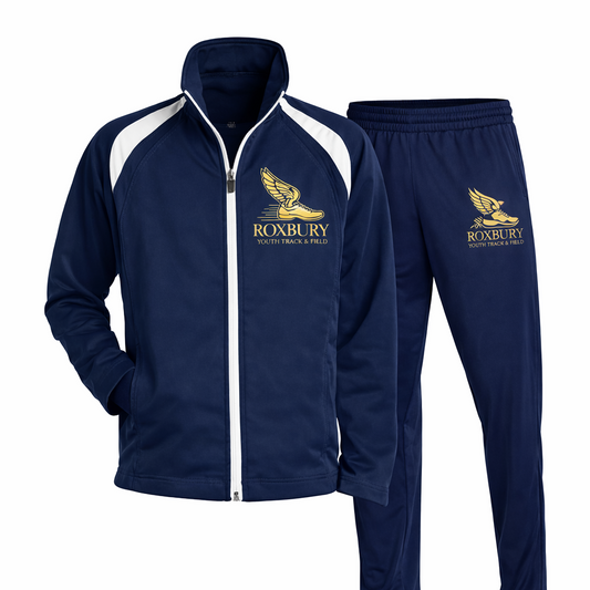 Roxbury Track Suit Set (Jacket and Pants):  Youth, Women's or Unisex