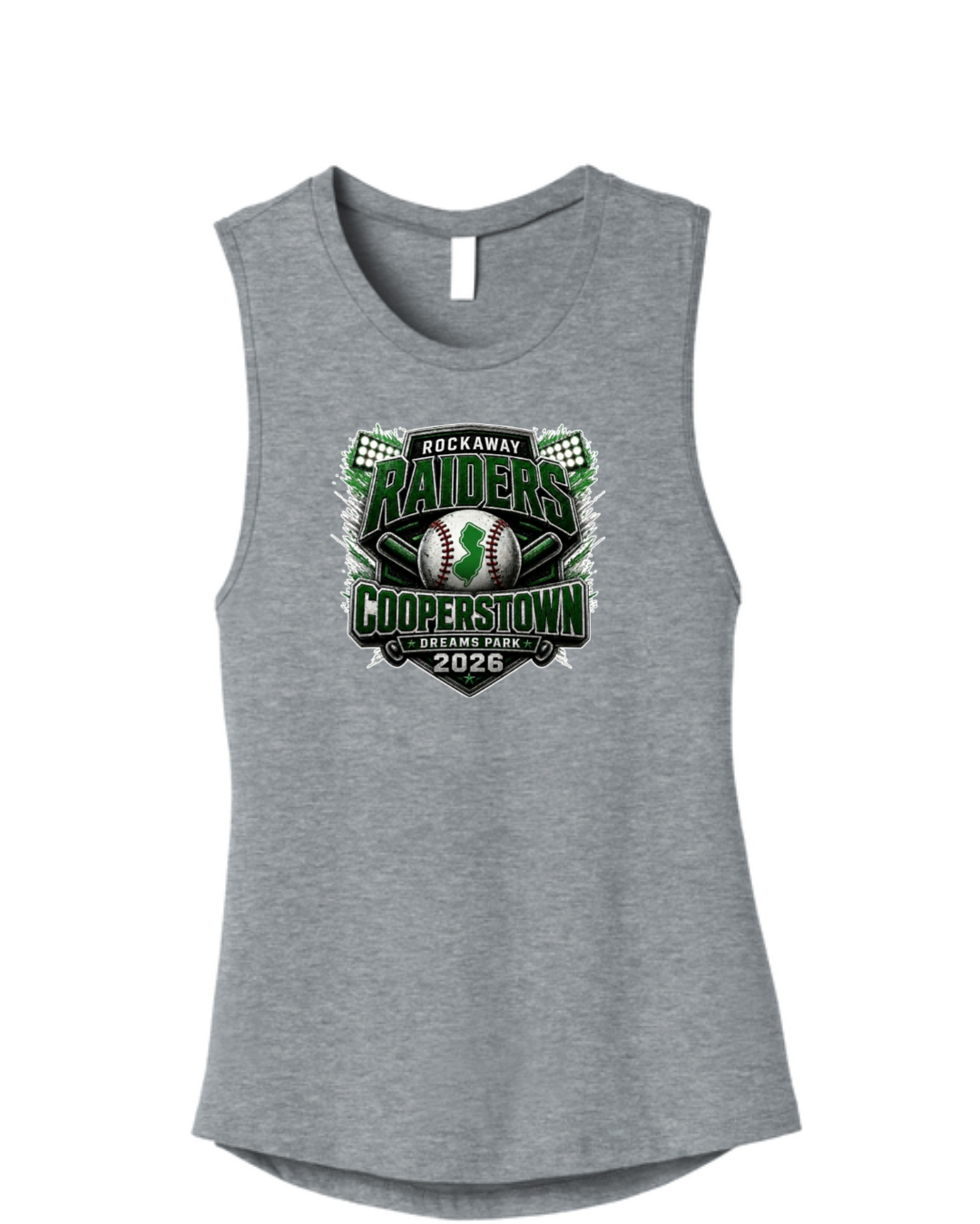 Cooperstown 12u Rockaway Muscle Tank Top with Personalization Option